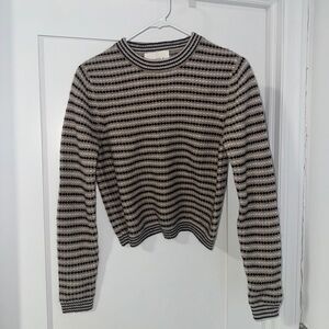 White + Warren Fair Isle Cashmere Crewneck